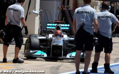 Manager insists Schumacher’s 2012 seat secure
