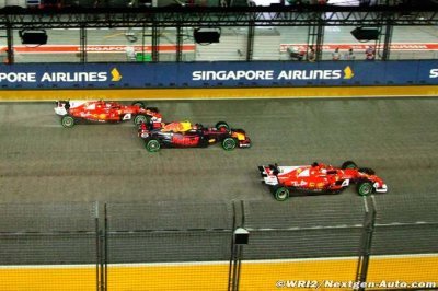 Un angle mort a conduit Vettel à l’accident selon Hamilton