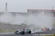 La F1 a besoin de 'trouver une solution' pour la visibilité par temps humide