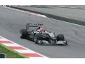 Mercedes hisse Schumacher devant Rosberg