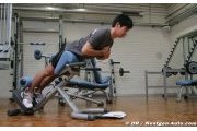 Sauber drivers training at Swiss fitness camp