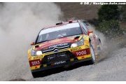 Petter Solberg went for the podium in New Zealand