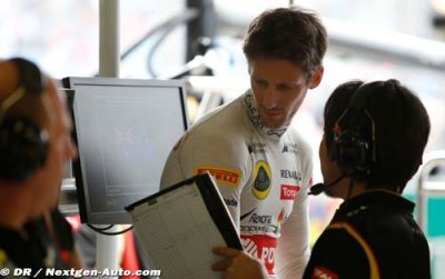 Grosjean se veut optimiste pour la suite