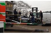 Force India on road to Barcelona test