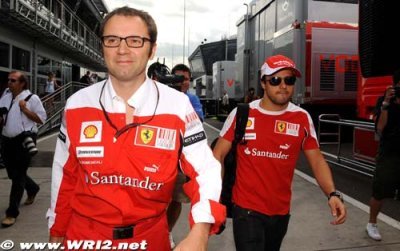 Massa will not have to be no.2 in 2011 - Domenicali
