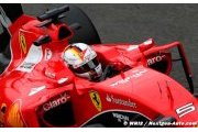 Vettel attendait la pluie aujourd'hui