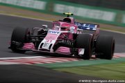 Trois places de pénalité pour Ocon à Suzuka