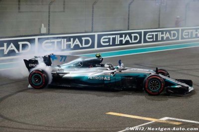 Bottas veut garder l’impulsion d’Abu Dhabi en 2018