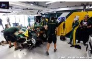 La Caterham CT01 évolue pour Abu Dhabi