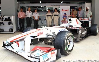 Sauber en roues libres à Abu Dhabi