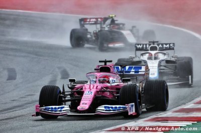 Loin de son potentiel, Racing Point s’est noyé sous la pluie en Styrie