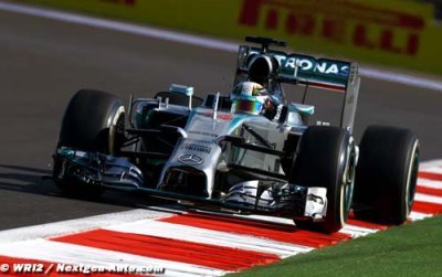 Austin, FP2: 0.003s between Hamiton and Rosberg!