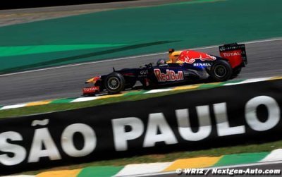 Vettel a vécu des moments intenses à Interlagos