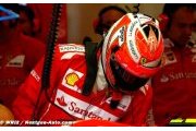 Kimi Raikkonen at Maranello for the day