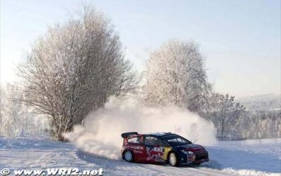 Loeb fastest at Sweden Shakedown