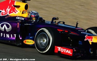 La Red Bull RB9 plaît à Vettel