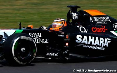 La chance était avec Force India aujourd’hui