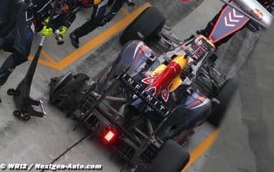 Vettel loses cool as Red Bull loses edge in 2012