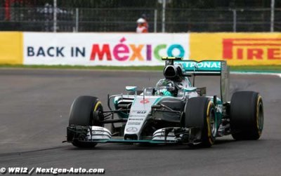Rosberg’s hat-trick hopes dealt a blow