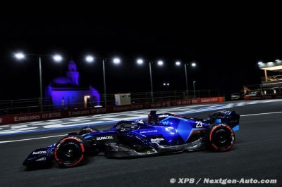 Les Williams manquent de rythme à Djeddah