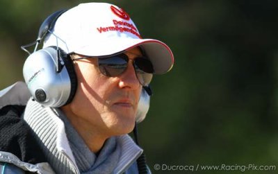 Schumacher to be first to test new Mercedes