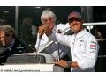 Ecclestone annonce la retraite de Schumacher, Schumacher dément