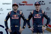 Les pilotes Toro Rosso pourraient viser le baquet de Kvyat