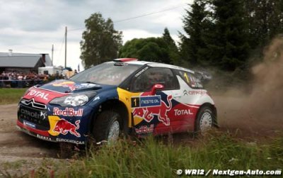 Résumé, Jour 1&nbsp;: Loeb en tête