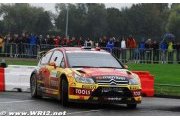 Solberg on provisional podium of Rallye de France