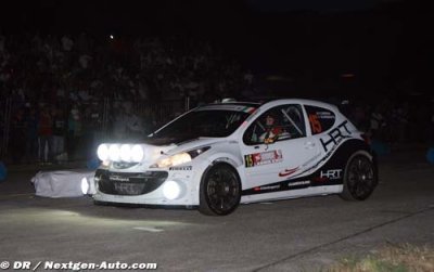 Breen back in the IRC in Saintéloc Peugeot