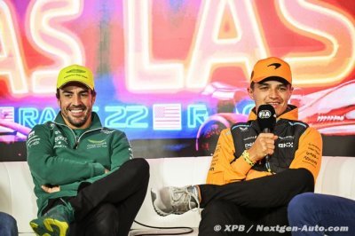 McLaren F1&nbsp;: Norris n’est pas aussi confiant pour Las Vegas