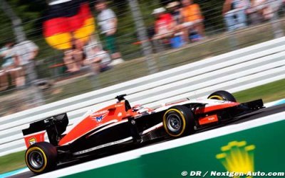 Bianchi place sa Marussia devant une Lotus