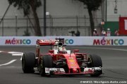 Ferrari demande à la FIA de réétudier la pénalité de Vettel au Mexique