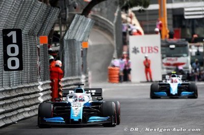Dans les rues étroites de Monaco, Kubica a plutôt rassuré chez Williams