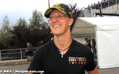 Le monde du football s’intéresse à Schumacher