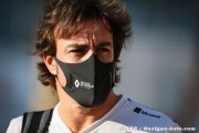 Alonso : Plus vous faites de tours en F1, mieux c'est !