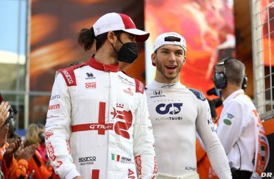Gasly ’vraiment triste’ de voir Giovinazzi quitter la F1