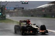 Bonne journée pour Lotus malgré la pluie