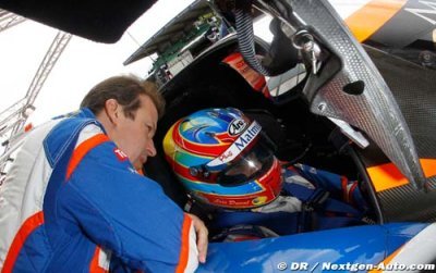 La Peugeot 908 d’Oreca dans le bon rythme