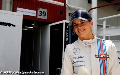 Hamilton et Button heureux pour Susie Wolff