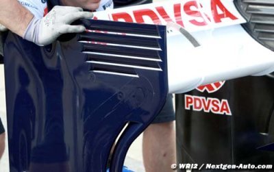 Williams utilisera un aileron très agressif