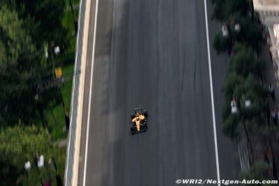 Renault F1 a été bien plus performante en course à Bakou