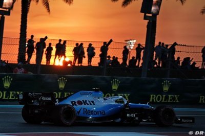 Williams confirms 2019 Abu Dhabi test river Line-up