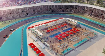 Grand Prix de Miami&nbsp;: un beach club au milieu du circuit&nbsp;!