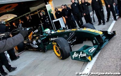Confiance réelle affichée chez Team Lotus