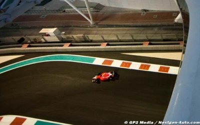 Charles Pic storms to pole position in Abu Dhabi