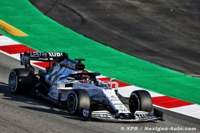 147 tours pour Gasly avec l’AlphaTauri AT01