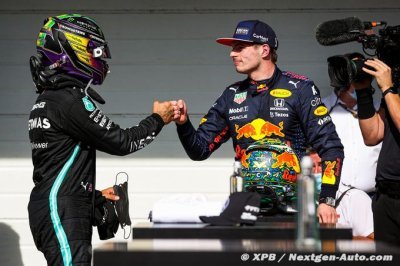 Hamilton apprécie se battre contre la jeune génération en F1