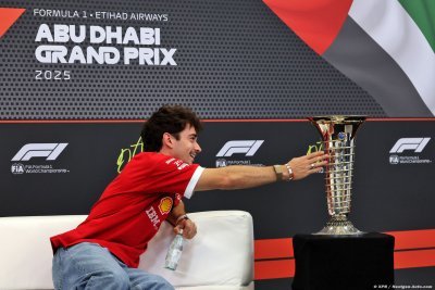 Leclerc reconnait le naufrage de Ferrari mais ne regrette pas la priorité donnée à 2026