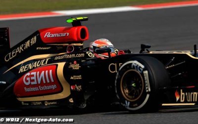 Romain Grosjean pleased with qualifying improvement